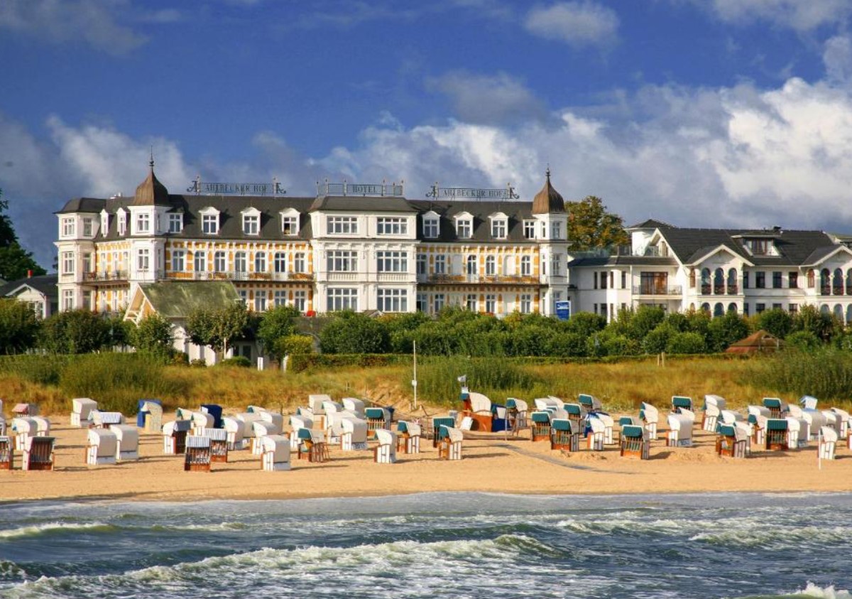 Heringsdorf, Bansin, Ahlbeck: Usedom's kejserlige badebyer