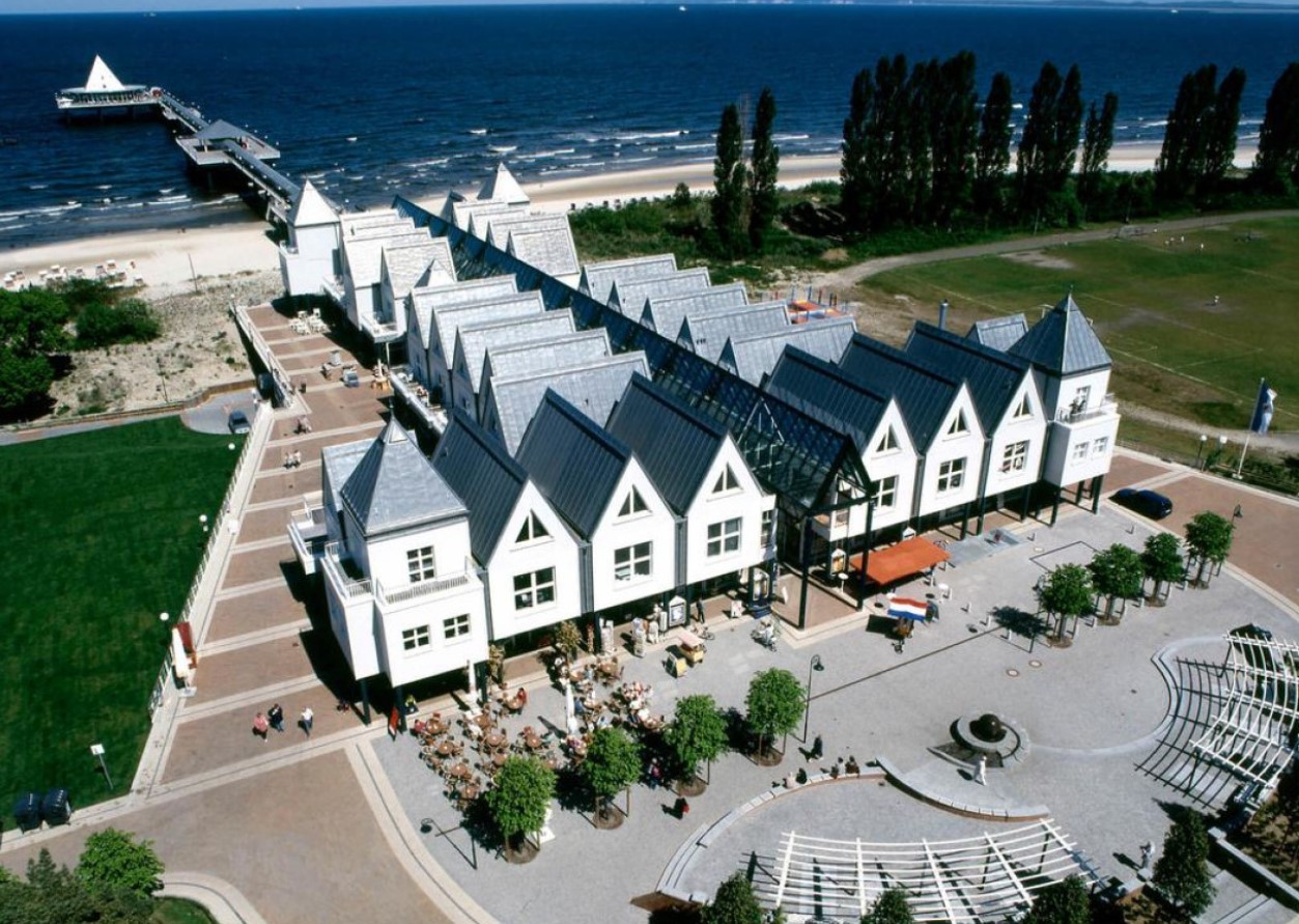 Heringsdorf, Bansin, Ahlbeck: Usedom's kejserlige badebyer
