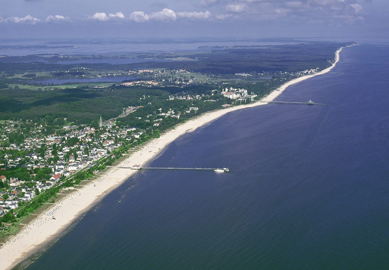 Heringsdorf, Bansin, Ahlbeck: Usedom's kejserlige badebyer